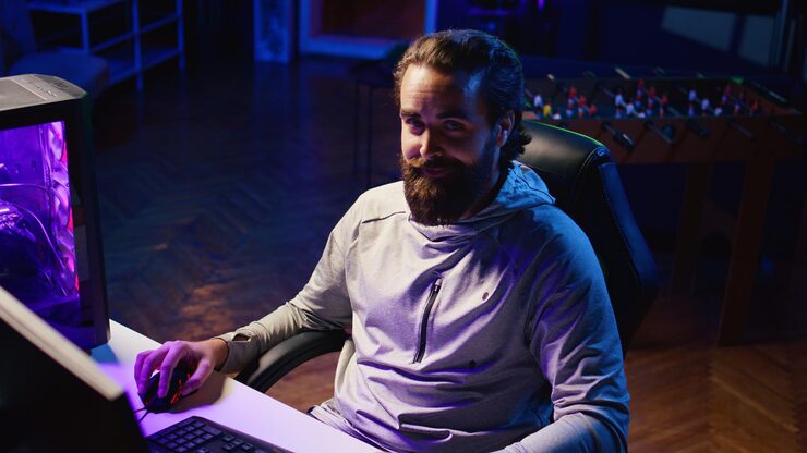 Esports coordinator planning an online tournament schedule